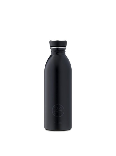 24Bottles Urban 500ml stainless steel water bottle, TUXEDO BLACK