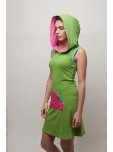 Evetkewear Green Pink Dress