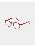 IZIPIZI IKONIKUS D monitor szemüveg, piros +1.50