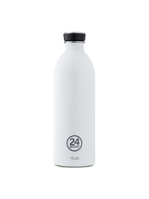 24Bottles Urban 1000ml stainless steel water bottle, ICE WHITE