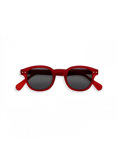 IZIPIZI RETRO C sunglasses, red, grey lenses