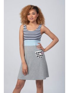 Evetkewear T-SHIRT DRESS - STRIPES