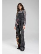 ARTISTA  Beauty Washed Black Corduroy Jumpsuit