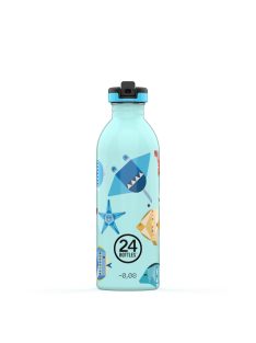   24Bottles Kids Urban 500ml stainless steel water bottle, Sea Friends