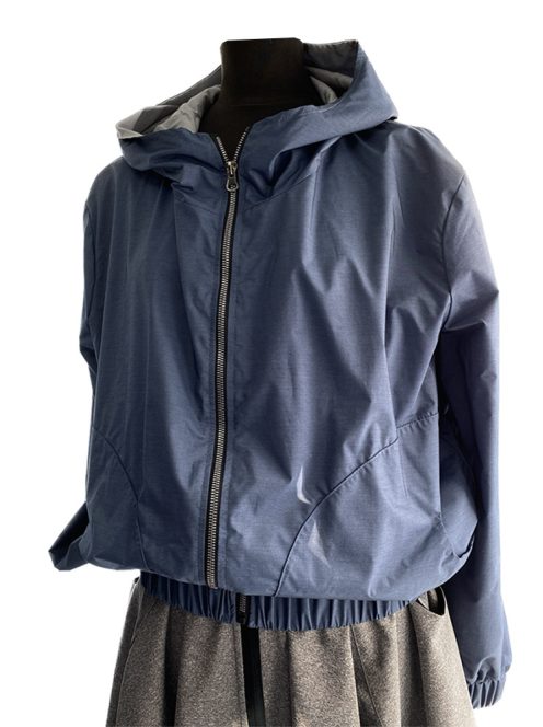 SustikKriszta Thin Hooded Jacket (blue-gray)