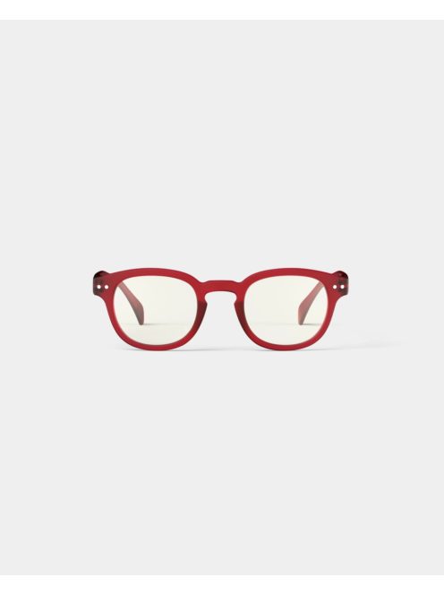 IZIPIZI monitor szemüveg C, piros +2.00