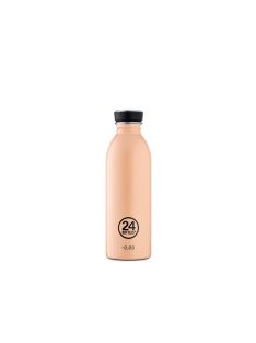   24Bottles Urban 500ml stainless steel water bottle, PEACH ORANGE