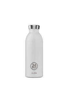   24Bottles Clima 500ml stainless steel insulated water bottle, ARCTIC WHITE