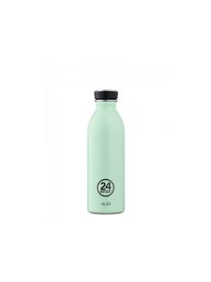   24Bottles Urban 500ml stainless steel water bottle, AQUA GREEN