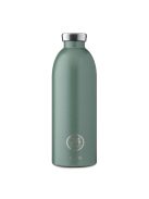 24Bottles Clima 850ml stainless steel, insulated water bottle, RUSTIC MOSS GREEN