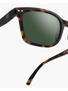 IZIPIZI LARGE L sunglasses, tortoise, green lenses